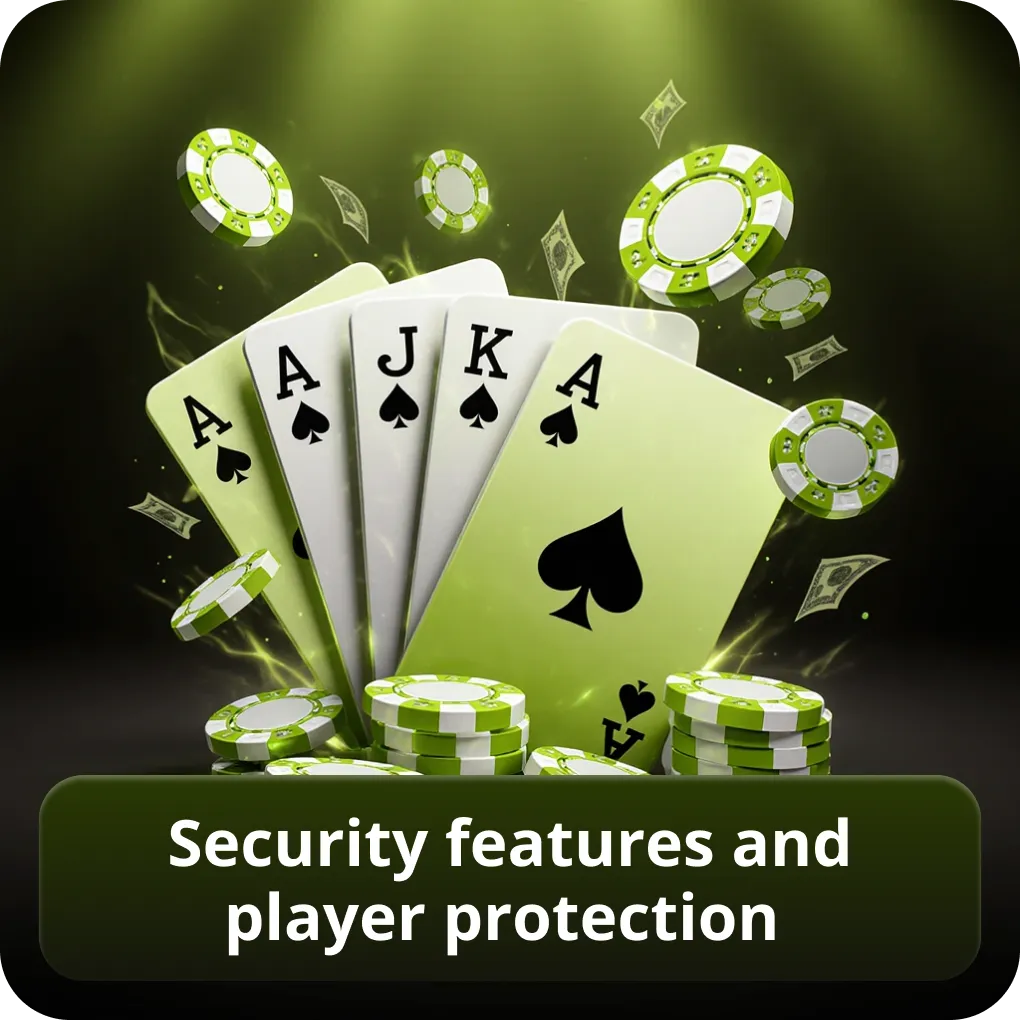 Security features and player protection
